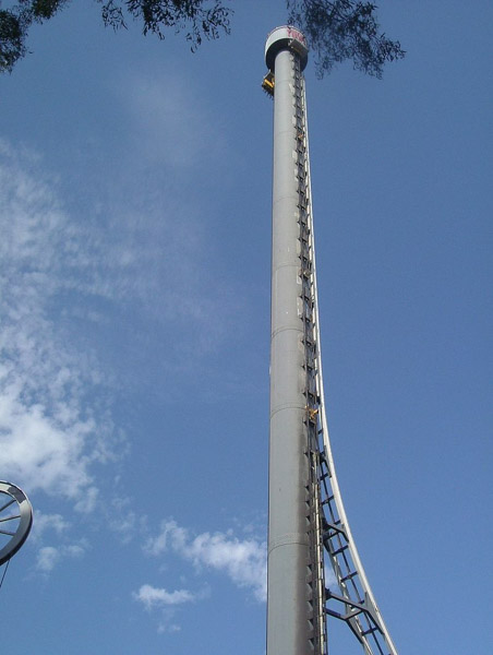 Tower of Terror II Dreamworld Australia list top 20 highest roller coaster world Tower of Terror II Dreamworld Australia roller coaster
